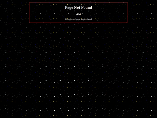 not_found screenshot