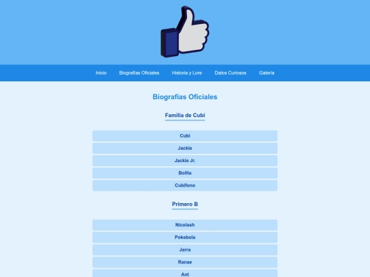 buenardo/biografias screenshot
