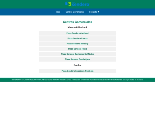 sendero/cc screenshot