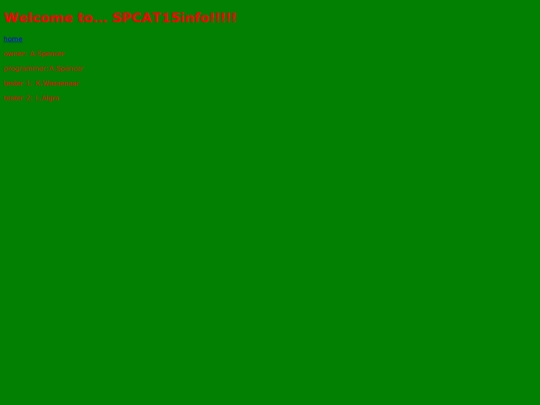 info screenshot