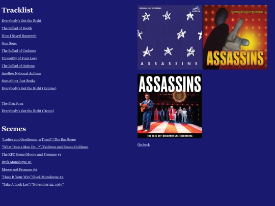 tracklist screenshot
