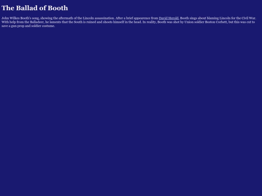 tracklist/balladofbooth screenshot