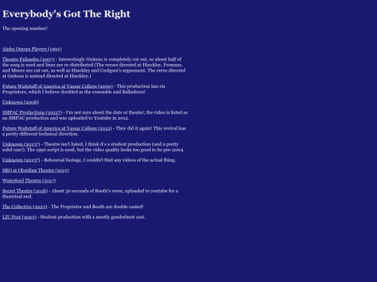 tracklist/everybodysgottheright screenshot
