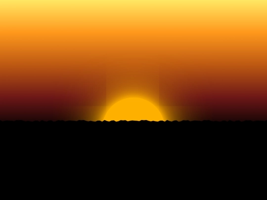 fullscreen/sunset screenshot