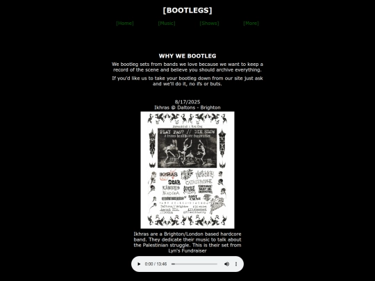 bootlegs screenshot