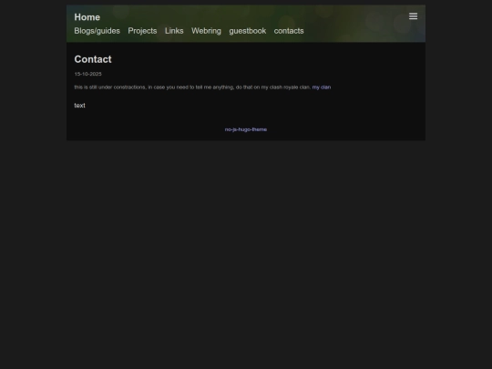 contacts screenshot