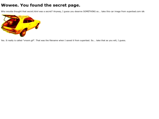 secret screenshot