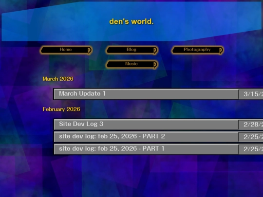 blog screenshot