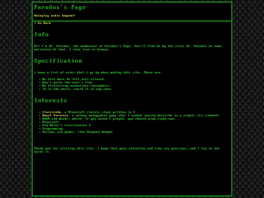 info/info screenshot