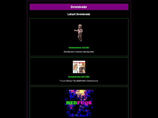 downloads screenshot