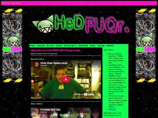 videos screenshot