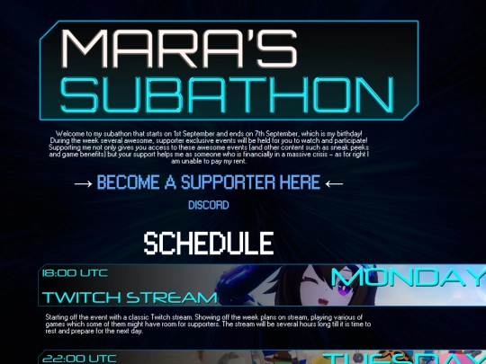 subathon screenshot