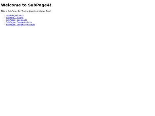 SubPage4_GoogleAnalytics screenshot