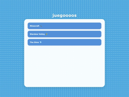 juegos-fav screenshot