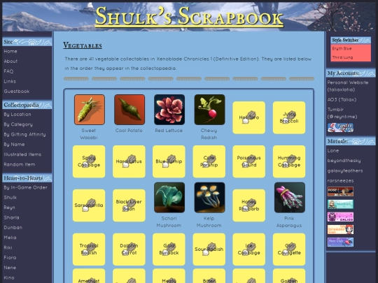 categories/veg screenshot