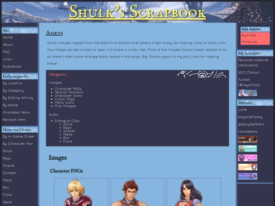 extras/assets screenshot