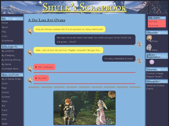 h2h/melia-fiora/a-day-like-any-other screenshot