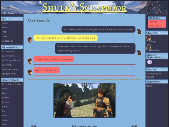 h2h/reyn-dunban/one-year-on screenshot