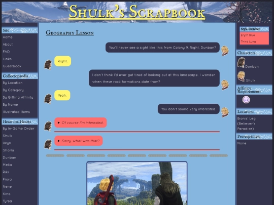 h2h/shulk-dunban/geography-lesson screenshot