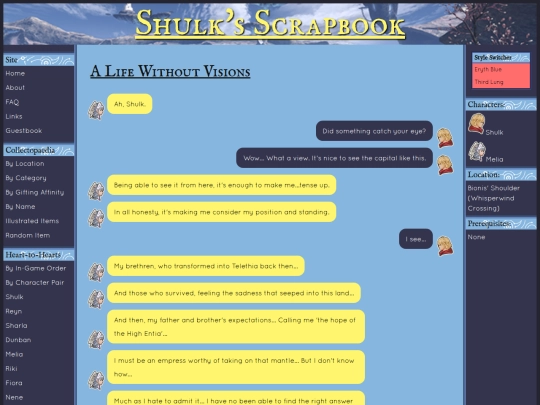 h2h/shulk-melia/a-life-without-visions screenshot