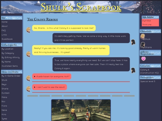 h2h/shulk-sharla/the-colony-reborn screenshot
