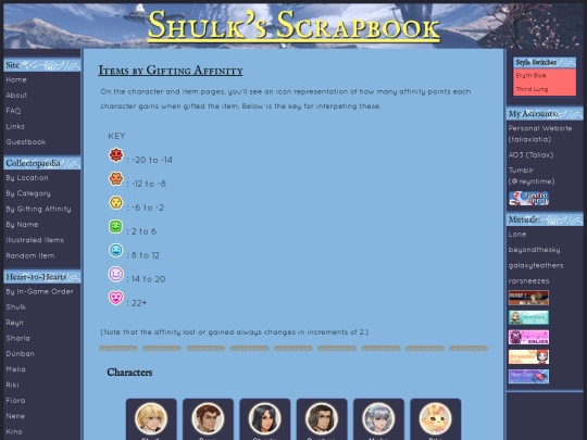 index-affinity screenshot