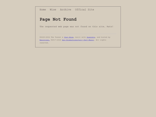 thetunnel/not_found screenshot