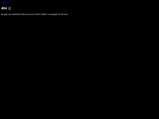 not_found screenshot