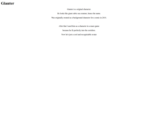 Pages/Gianter/en screenshot