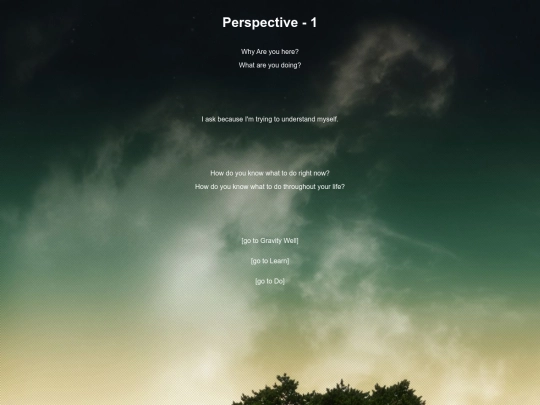 Perspective/P1 screenshot