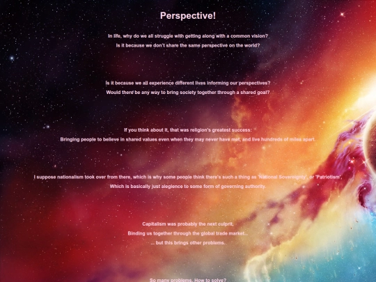 Perspective screenshot