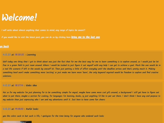 pages/blog screenshot
