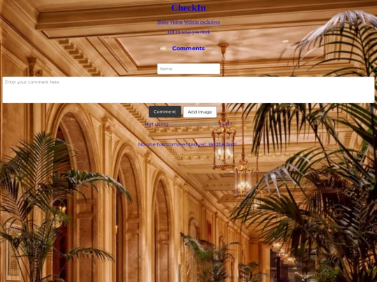 CheckIn screenshot