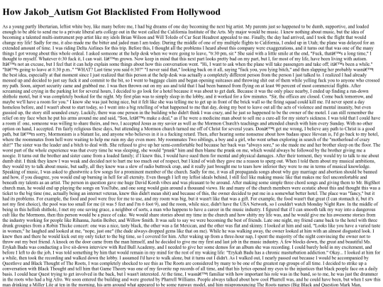 writings/Blacklisted screenshot