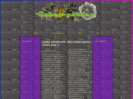 blog screenshot