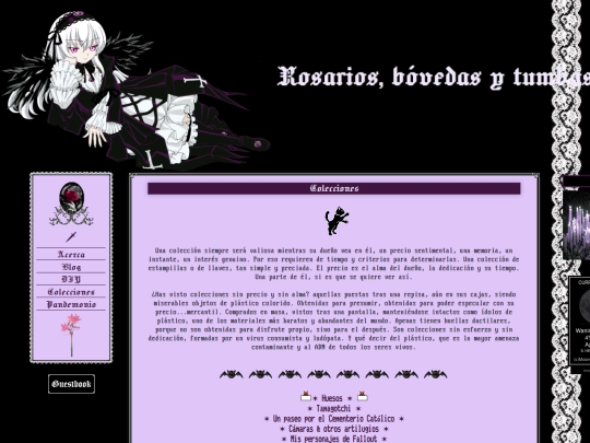 colecciones screenshot