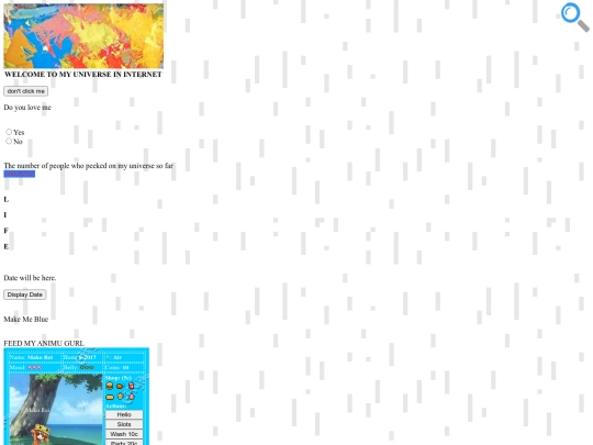 Mainpage screenshot