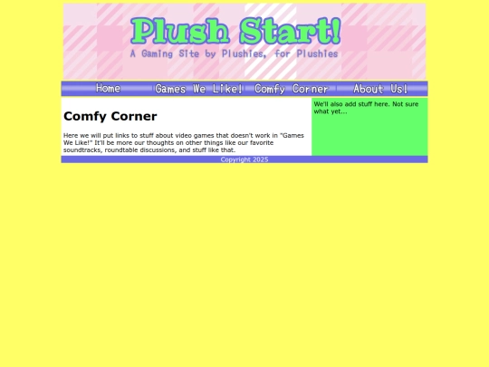 comfy-corner screenshot