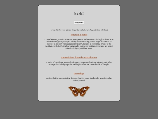 writing screenshot