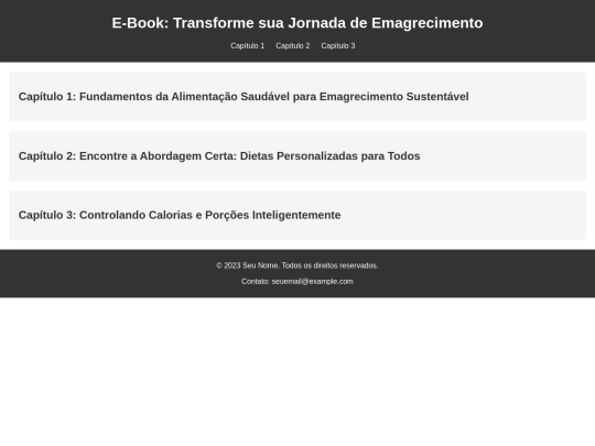 Emagrecimento screenshot