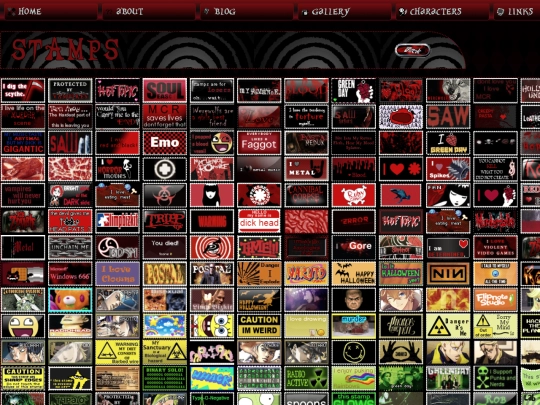 graphics/graphicslinks/stamps screenshot