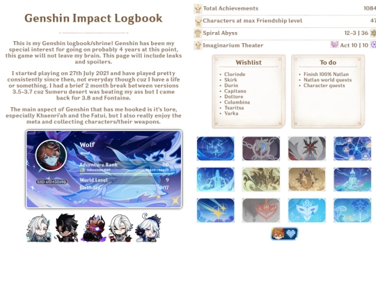 shrines/genshin/genshinhome screenshot