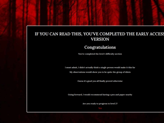 deeklysecrets/congratulations screenshot