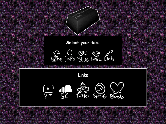 links screenshot