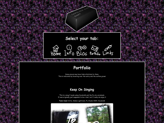portfolio screenshot