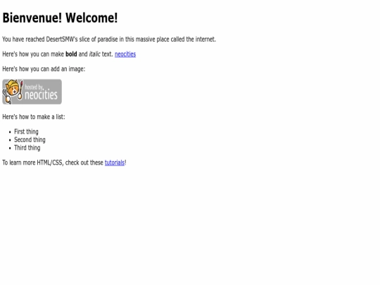 index screenshot