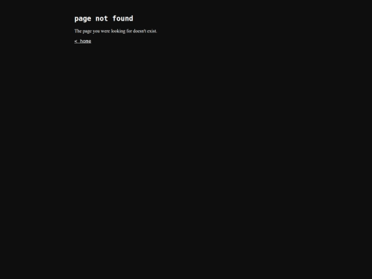 not_found screenshot