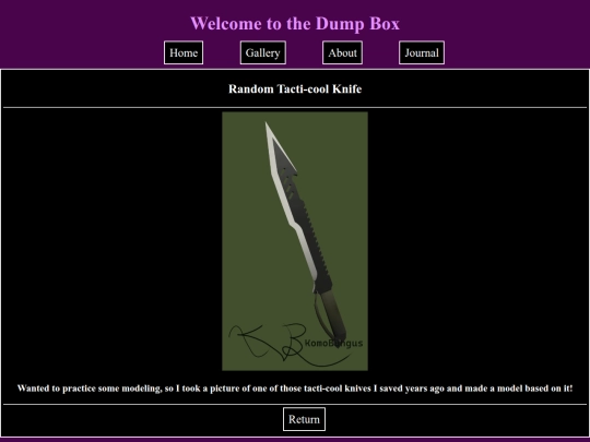 Mknife screenshot