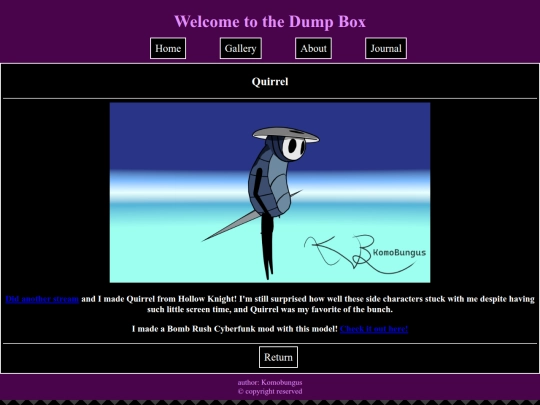 Quirrel screenshot