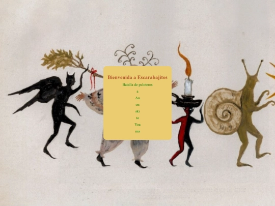 Escarabajos screenshot